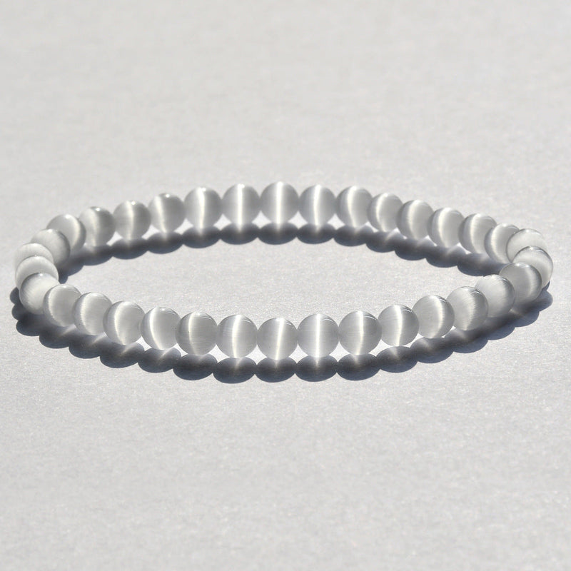 Round Natural Bead Stone Opal Bracelet