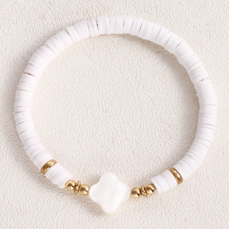 Color Polymer Clay Bracelet for Women