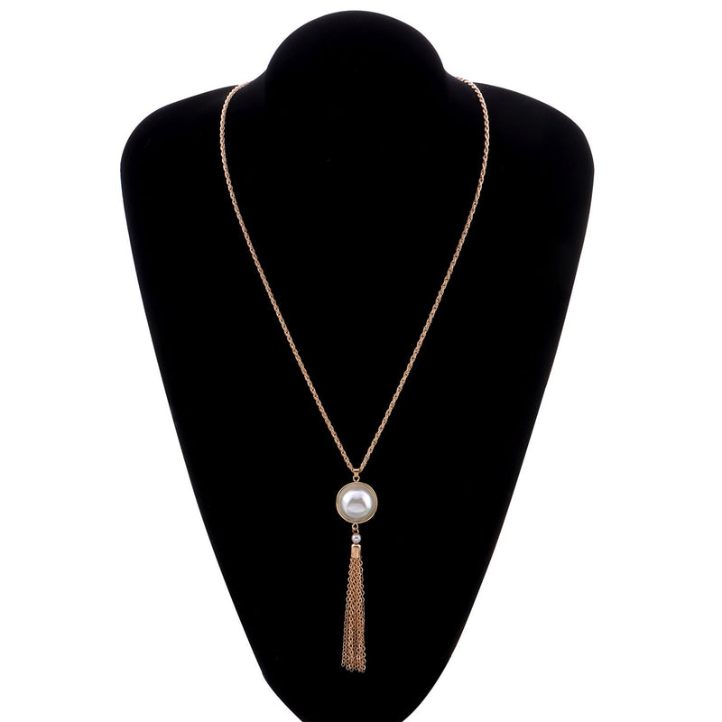 Long Sweater Chain Pendant for Women