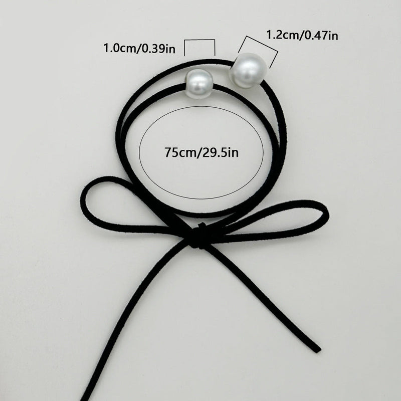 Gothic Trendy Color Rope Choker Necklace Women