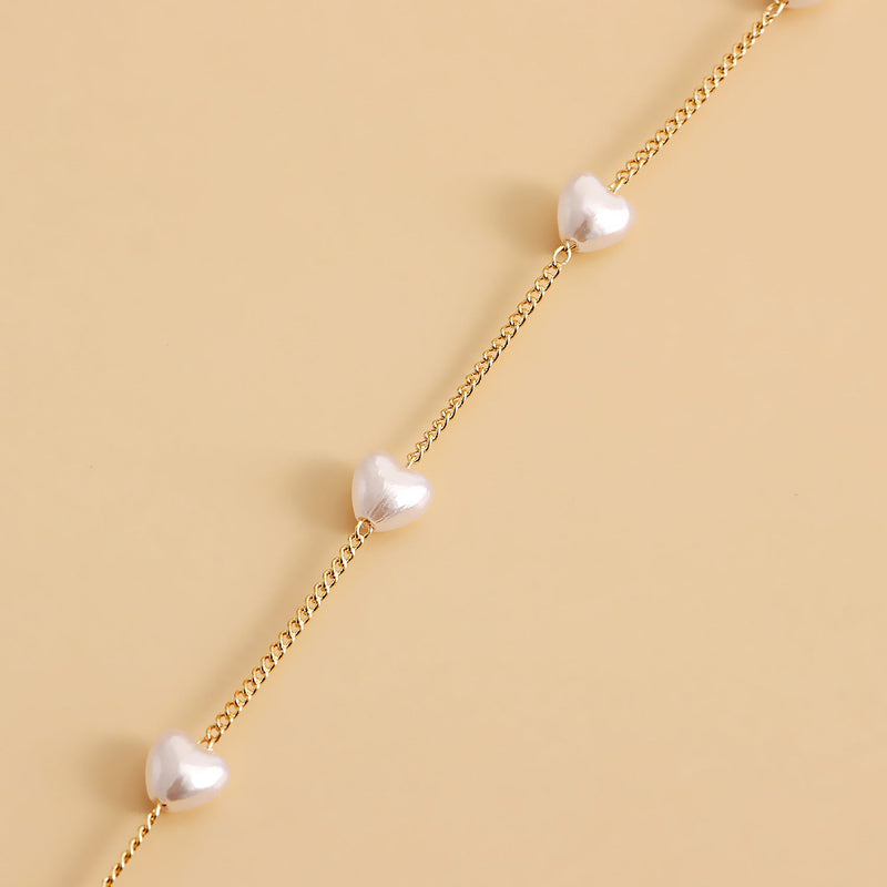 Boho Heart Pearl Body Chains