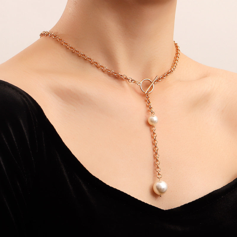 Baroque Pearl Choker Necklace