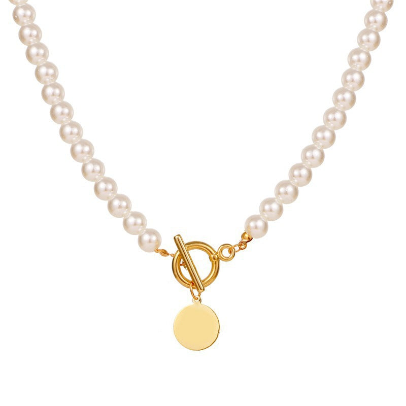 OT Buckle Cion Choker Necklace