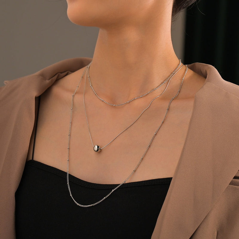 Double Layer Rope Snake Chain Necklace