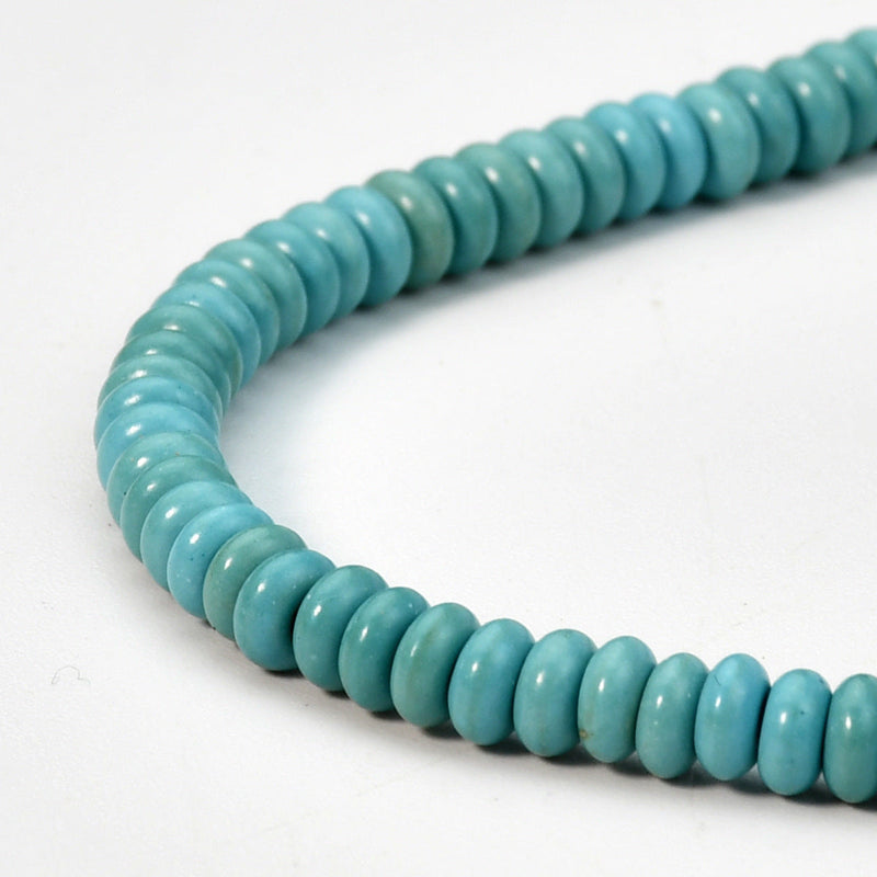 Turquoise Beaded Choker Necklace