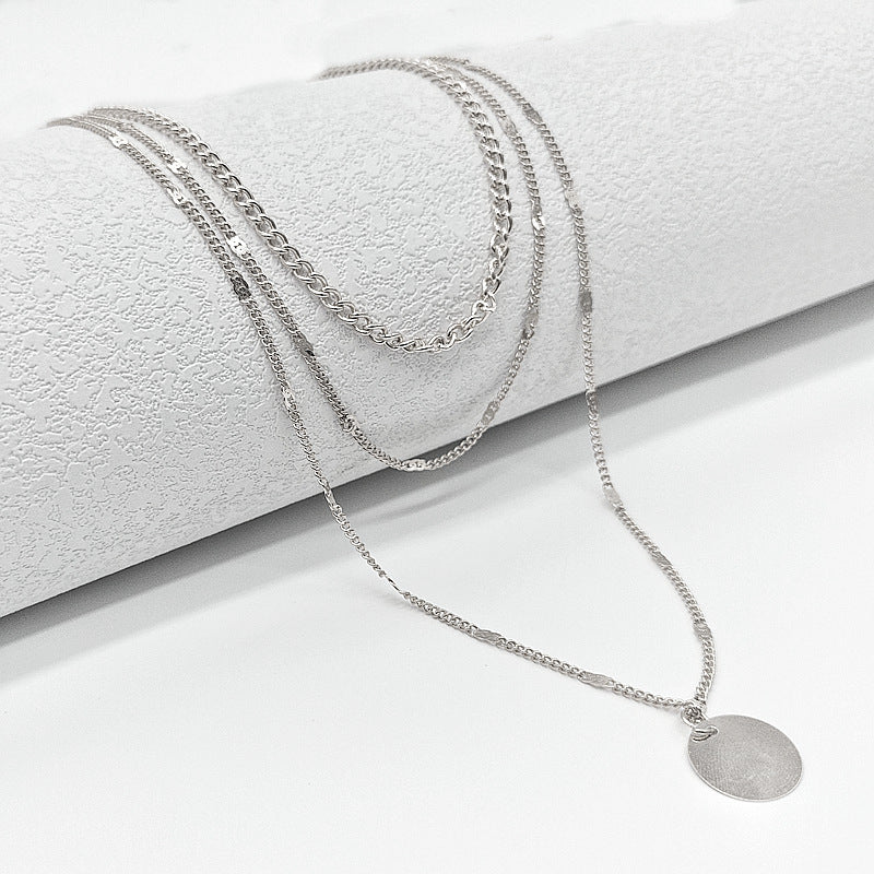 Sweater Chain Three-layer Women's Multi-layer Necklace