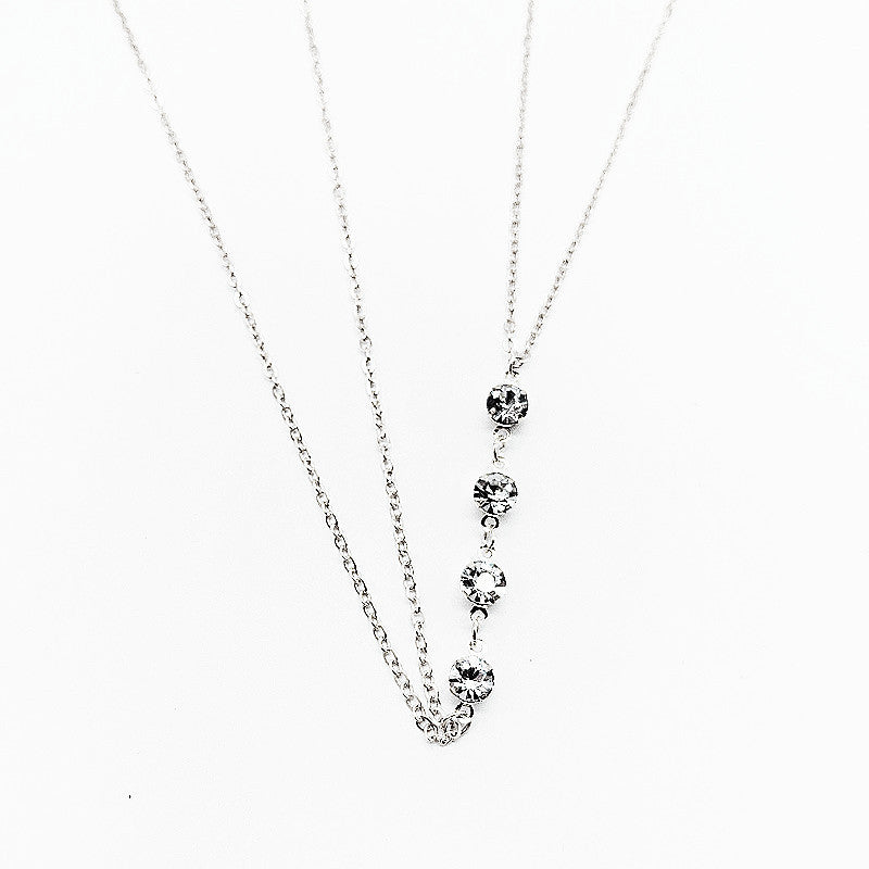 Rhinestone Chain Tassel Body Chain