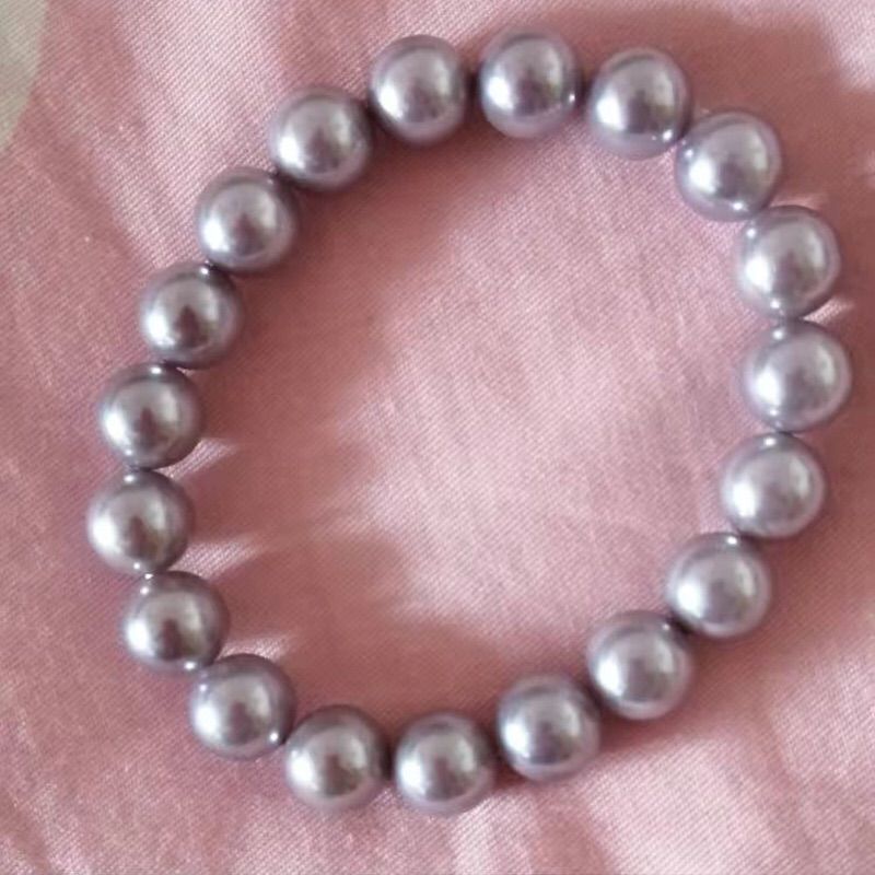 Simple Elegant Round Beads Shell Pearl Beads Bracelets