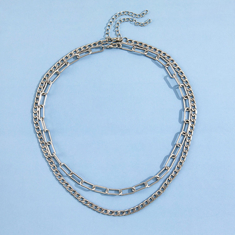 Boho Style Multi-layered Chain Necklace