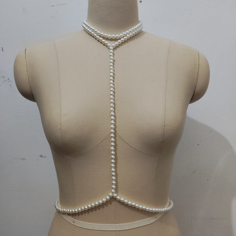 Sexy Pearl Bikini Body Jewelry