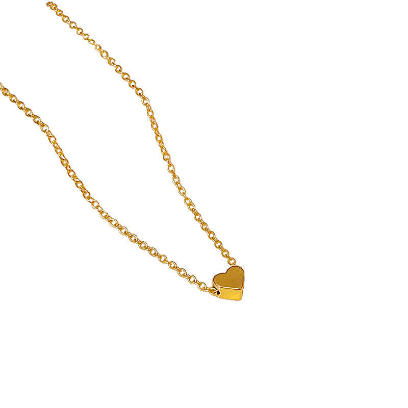 Crescent Shaped Pendant Necklace