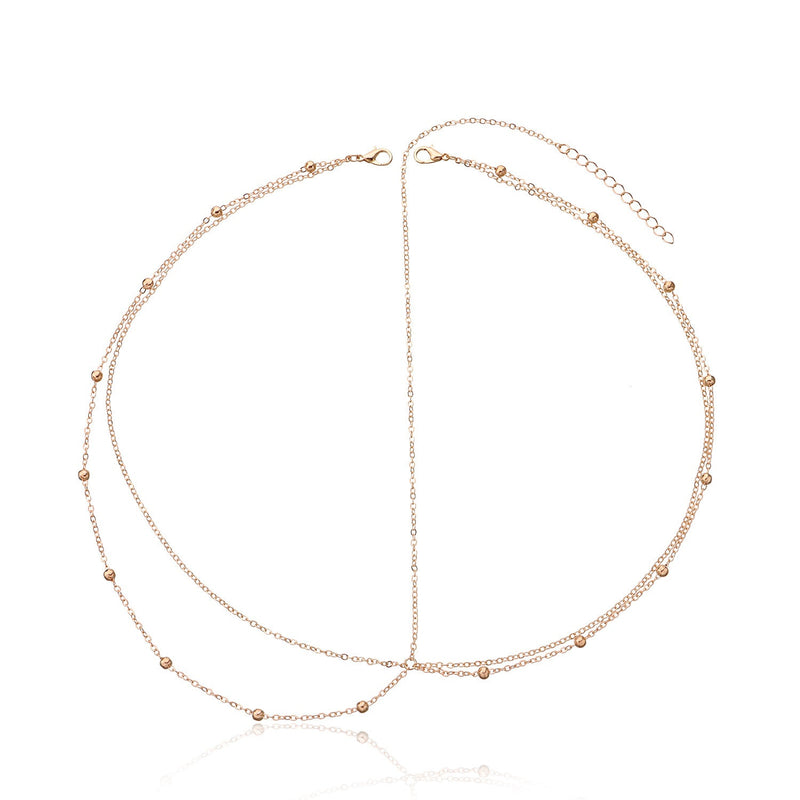 Rhinestone Head Chain Jewelry