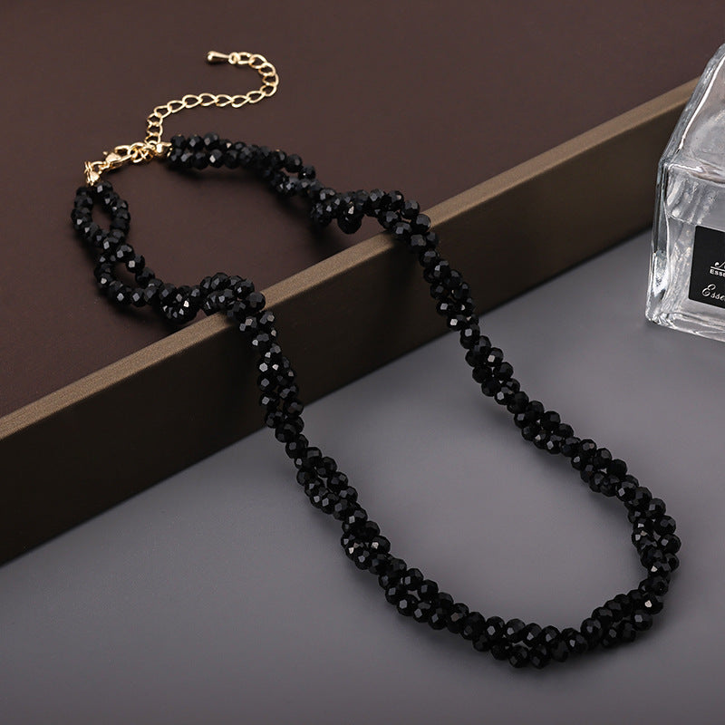 Glass Crystal Beads Necklace