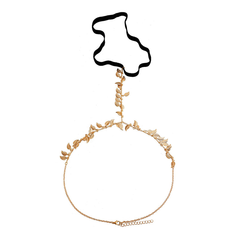 Multi Chain Leg Chain Leaf Sexy Thigh Chain