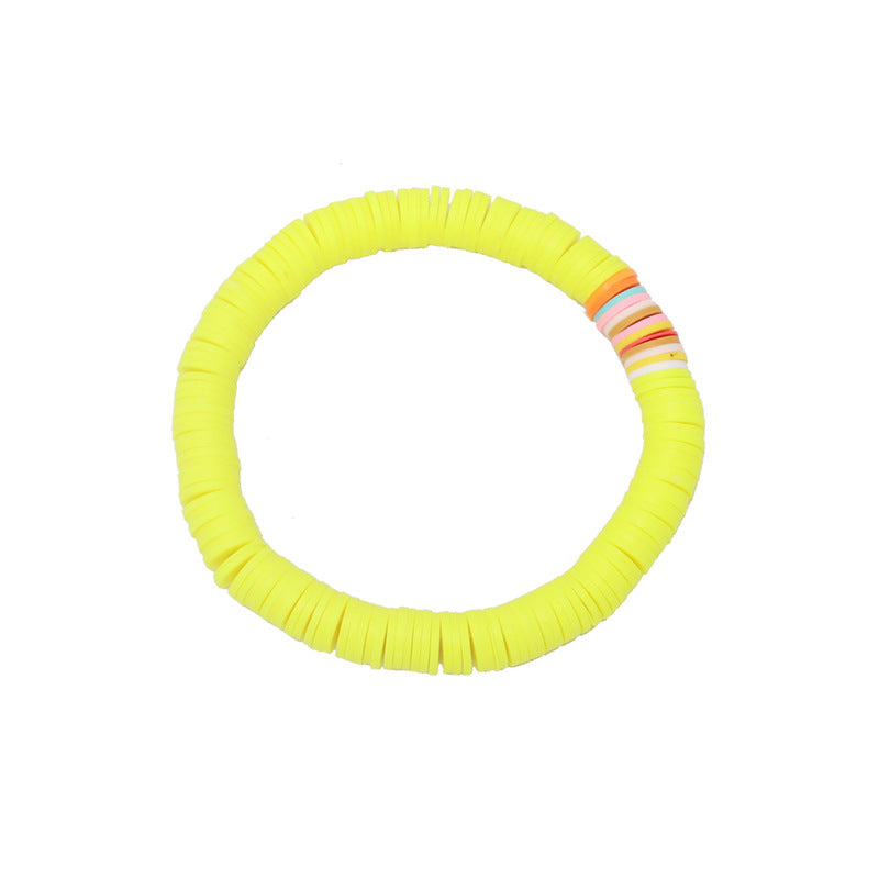 Elastic Soft Ceramic Boho Bracelet