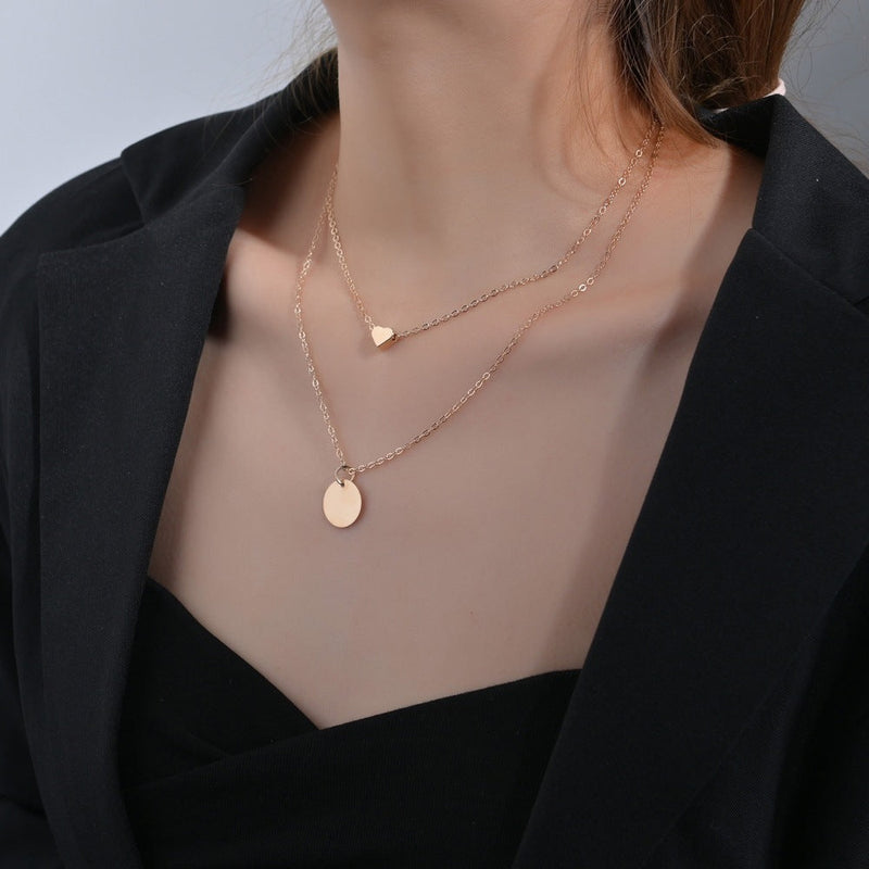 Double Layered Choker Necklace