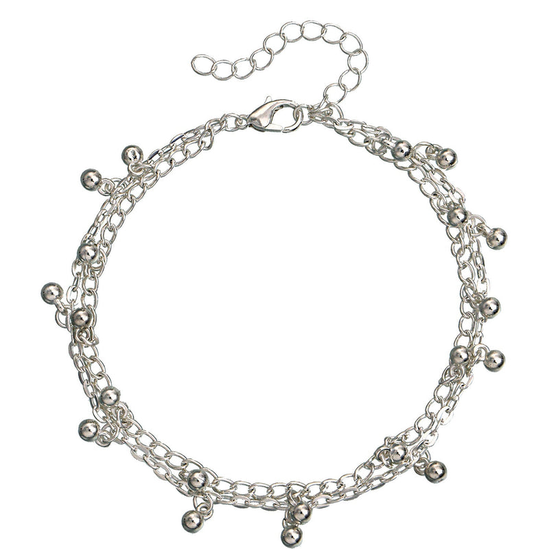 Ball Bead Chain Foot Bracelet