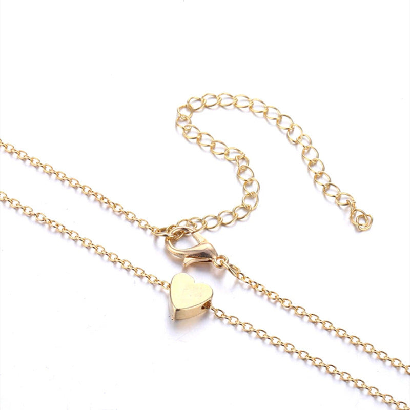 Heart Necklace Mini love Glossy Pendant