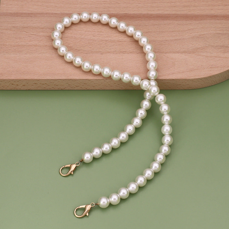 Women's Bag Pearl Chain Shoulder Strap Purse Bag Straps