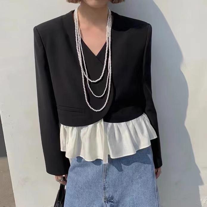 Luxury Pearl Beads extra Long Party Necklace