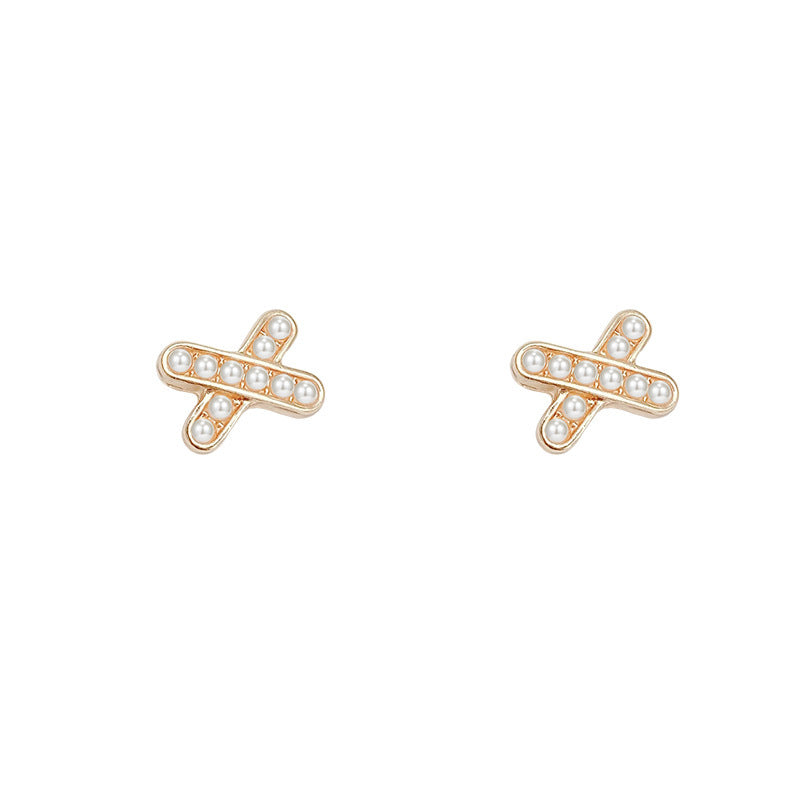 Mini Pearl Stud Earrings for Women