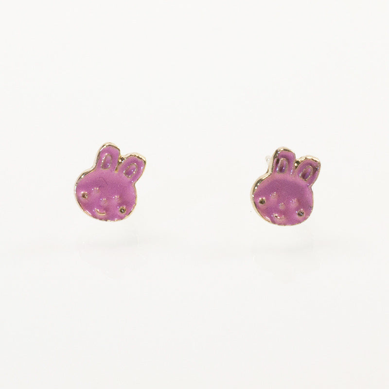Mini Rabbit Stud Earring