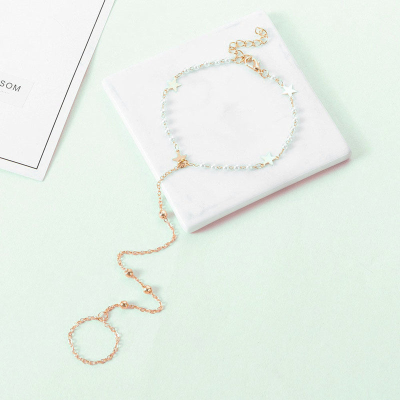 Vintage Feet Jewelry Anklets Chain