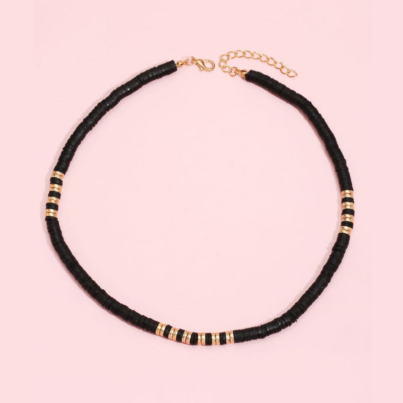 Colorful Polymer Clay Short Necklace