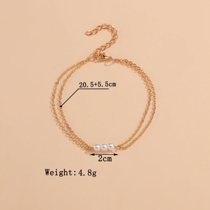 Pearl Anklets Beach Jewelry