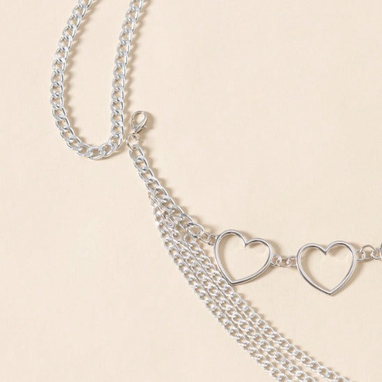 Fashion Love Waist Chain Women Belt