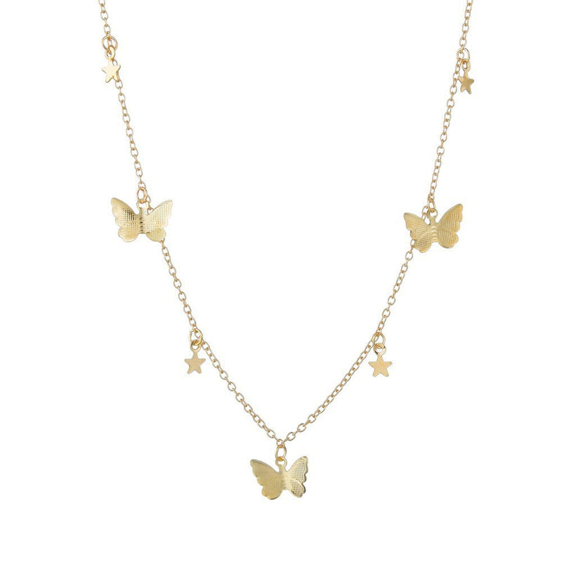 Boho Butterfly Women Necklace
