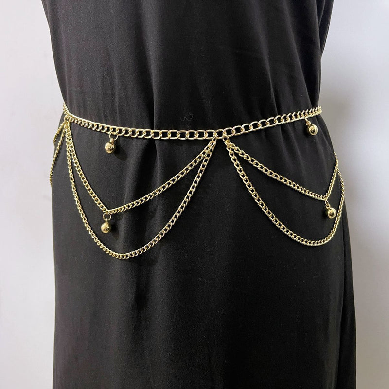 Multilayer Sexy Waist Chain for Women Body Jewelry