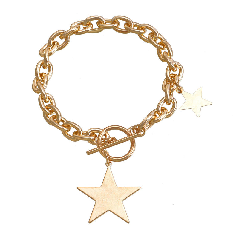 Star Pendant Chain Necklace