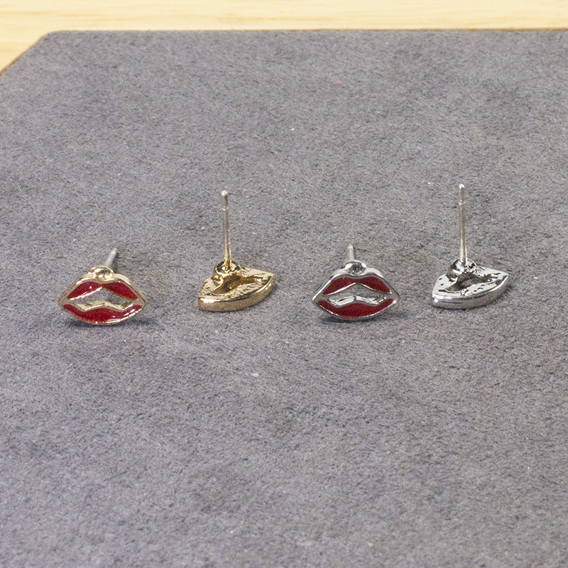 Sexy Mouth Lips Stud Earring