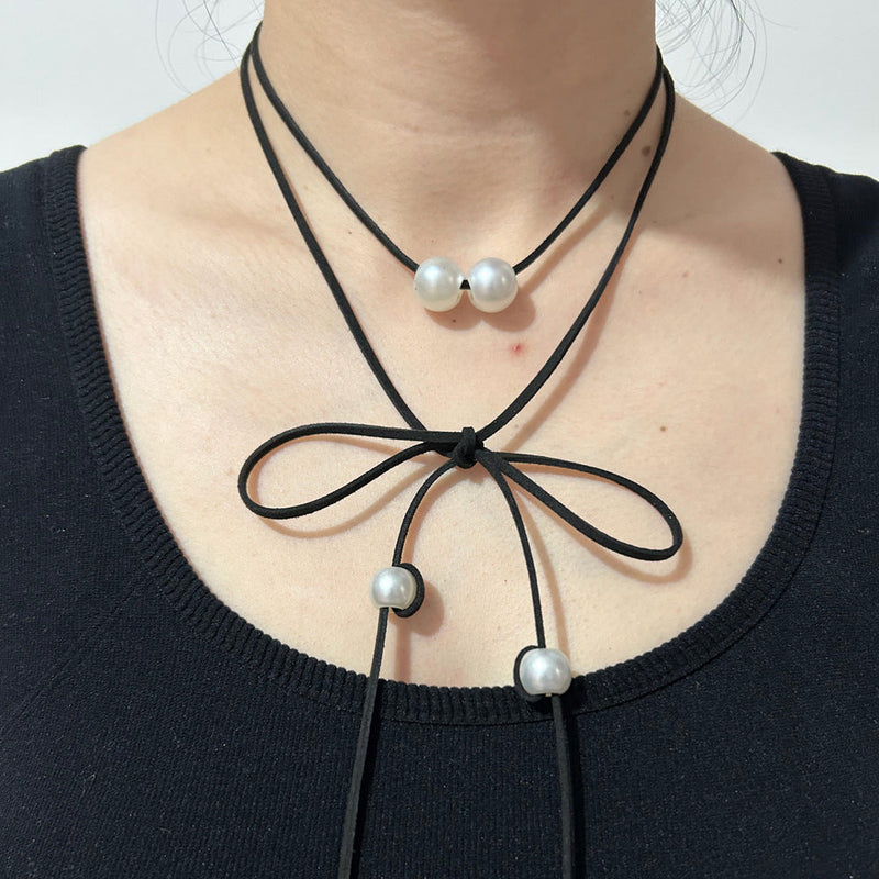 Gothic Trendy Color Rope Choker Necklace Women