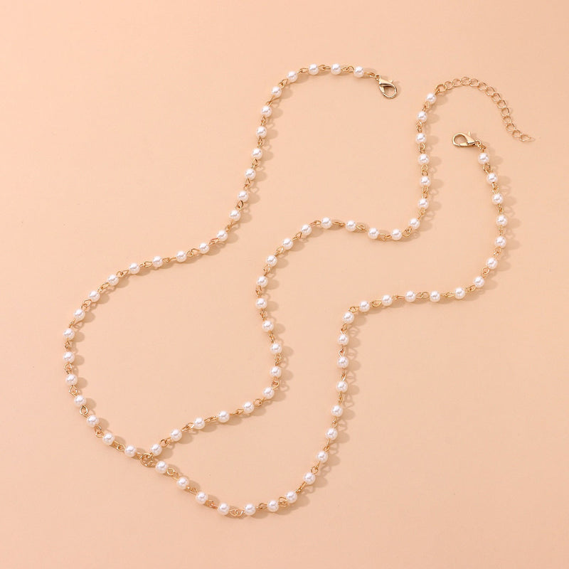 Bohemian Pearl Fashion Bridal Hair Chain