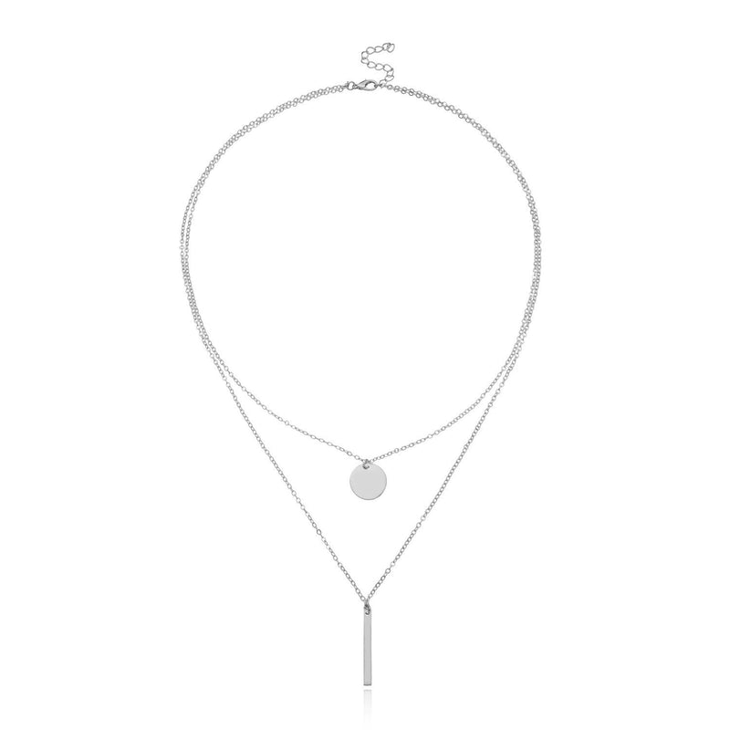 Choker Chain Coin Pendant Necklace