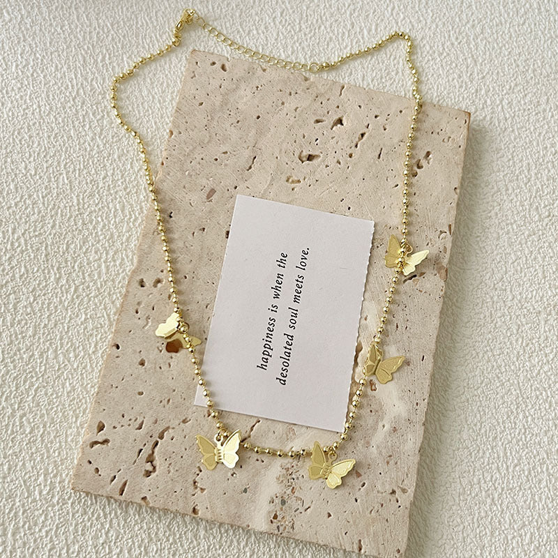 Butterfly Choker Necklace