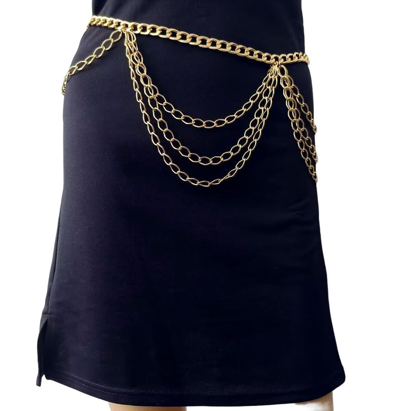 Sexy Bikini Rhinestone Body Chain