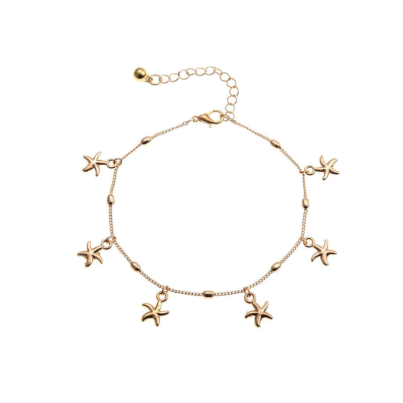 Dolphin Starfish Anklet Jewelry