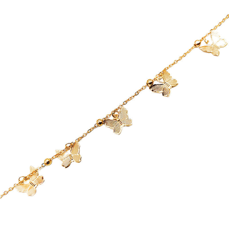 Butterfly Charm Anklets Jewelry