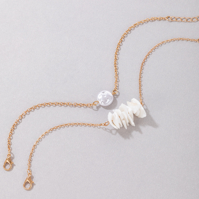 Summer Beach Jewelry Bohemia Chain Anklet Sets