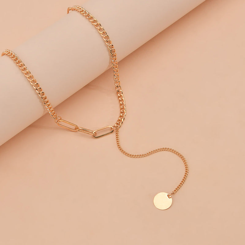 Chain Link Necklace Dainty Paperclip Necklace