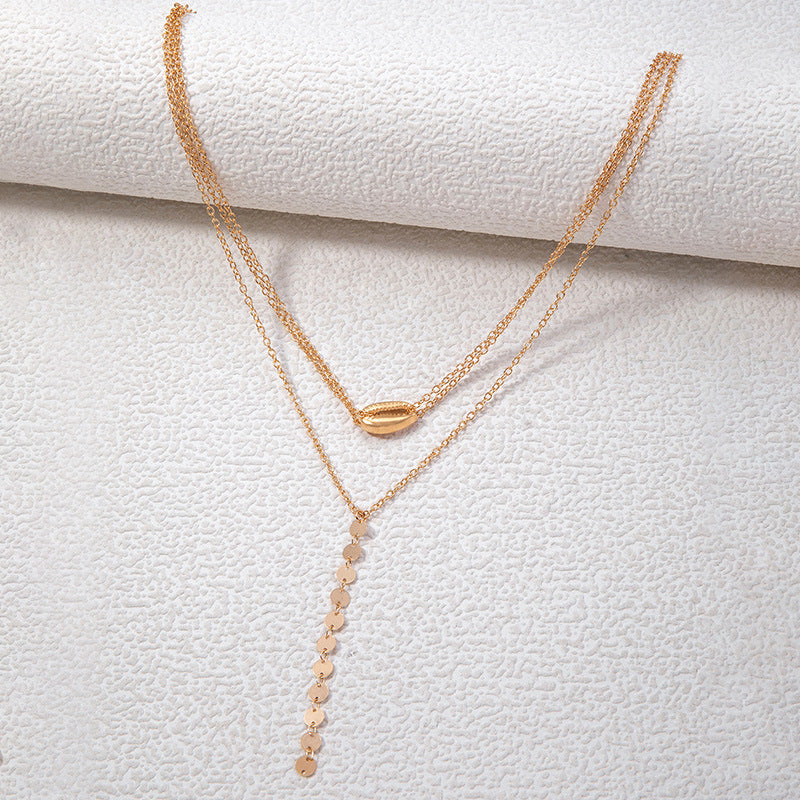 Simple Chain Multi Layer Necklace