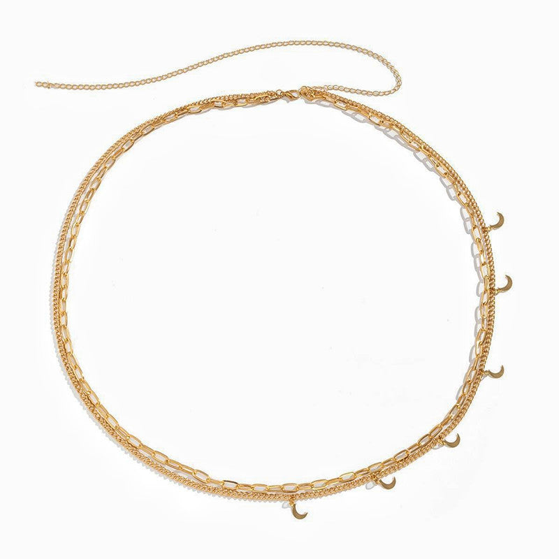 Fashion Jewelry Moon Body Chain Beach Body Accessories