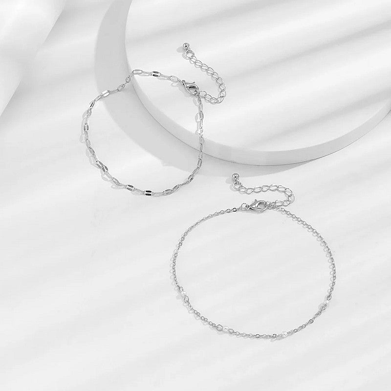 Summer Fashion Suit Anklet Bead Chain Anklet Jewelry