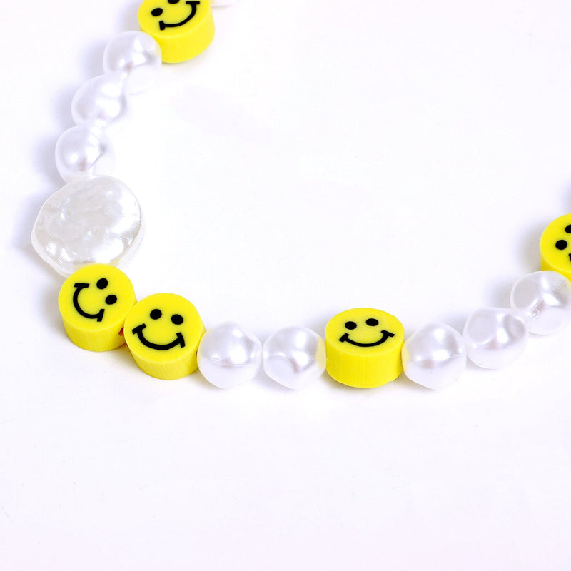 Smile Style Beads Wrist Charm Bracelet