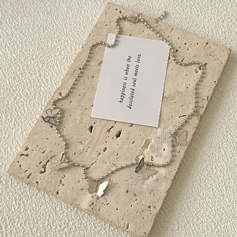 Butterfly Choker Necklace