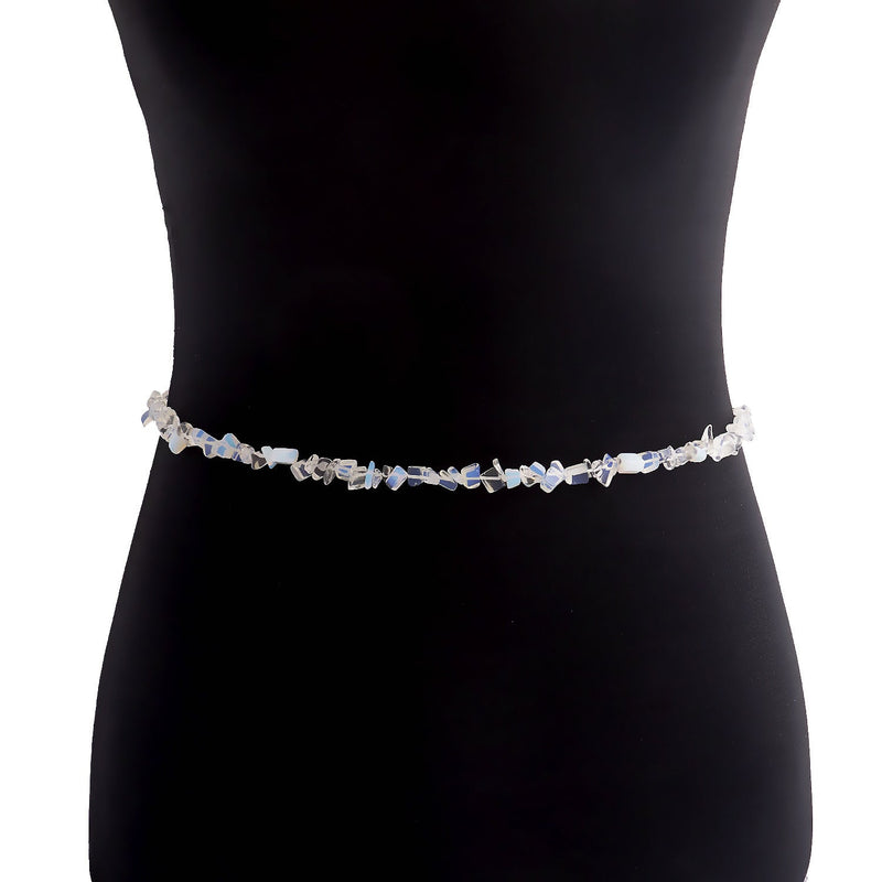 Bohemia Style Natural Stone Gravel Waist Chain