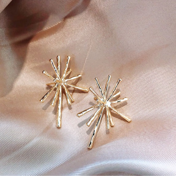 Irregular Fireworks Stud Earrings